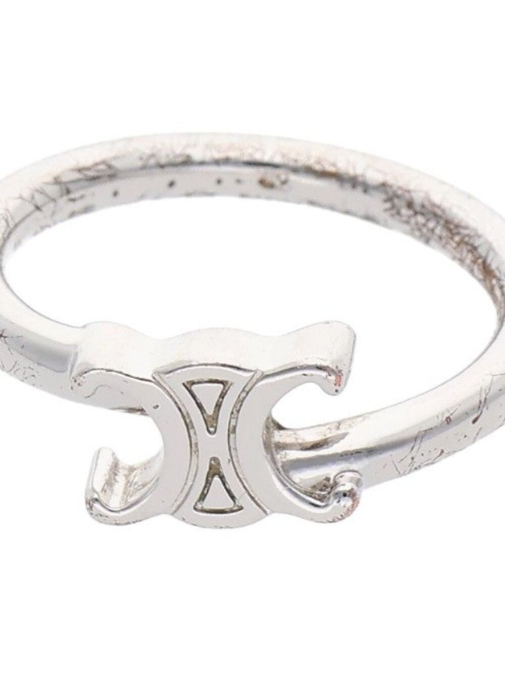 Celine Triomphe Asymmetric Ring